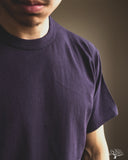 Iron Heart IHT-1610L-NAV - Loopwheel Crew Neck Long Tee - Navy