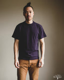 Iron Heart IHT-1610L-NAV - Loopwheel Crew Neck Long Tee - Navy