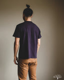 Iron Heart IHT-1610L-NAV - Loopwheel Crew Neck Long Tee - Navy