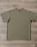 Iron Heart IHT-1610L-OLV - Loopwheel Crew Neck Long Tee - Olive
