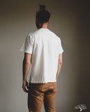 Iron Heart IHT-1610L-WHT - Loopwheel Crew Neck Long Tee - White