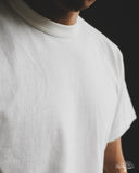 Iron Heart IHT-1610L-WHT - Loopwheel Crew Neck Long Tee - White