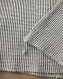 Iron Heart IHTL-1213-GRY - Waffle Knit Long Sleeve Thermal Henley - Grey