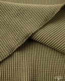 Iron Heart IHTL-1213-OLV - Waffle Knit Long Sleeve Thermal Henley - Olive