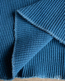 Iron Heart IHTL-1301-IND - Waffle Knit Long Sleeve Crew Neck Thermal - Indigo