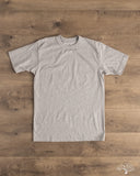 Iron Heart Utilitees UTIL-GRY - 5.5oz Loopwheel Crew Neck T-Shirt - Grey