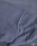Maru Sankaku Peke - Garment Dyed Sweatshirt - Navy
