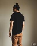 Merz b. Schwanen 1950s Organic Cotton Loopwheel Tee - Deep Black