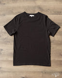 Merz b. Schwanen 1950s Organic Cotton Loopwheel Tee - Deep Black