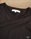 Merz b. Schwanen 1950s Organic Cotton Loopwheel Tee - Deep Black