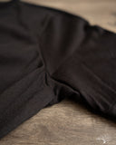 Merz b. Schwanen 1950s Organic Cotton Loopwheel Tee - Deep Black