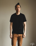Merz b. Schwanen 1950s Organic Cotton Loopwheel Tee - Deep Black