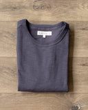 Merz b. Schwanen 2S14 Loopwheel Heavyweight Short Sleeve Tee - Navy