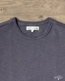 Merz b. Schwanen 2S14 Loopwheel Heavyweight Short Sleeve Tee - Navy