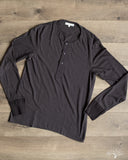 Merz b. Schwanen 102 Vintage Henley - Charcoal