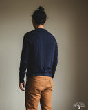 Merz b. Schwanen 102 Vintage Henley - Ink Blue