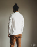 Merz b. Schwanen 102 Vintage Henley - White