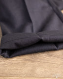 Merz b. Schwanen 1920s Refined Wool-Cotton Worker Chino - Dark Navy