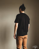 Merz b. Schwanen 1940s Organic Cotton Loopwheel Relaxed Tee - Deep Black