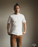 Merz b. Schwanen 1940s Organic Cotton Loopwheel Relaxed Tee - White