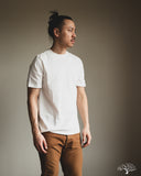 Merz b. Schwanen 1940s Organic Cotton Loopwheel Relaxed Tee - White