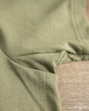 Merz b. Schwanen 1950s Organic Cotton Loopwheel Tee - Army