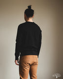 Merz b. Schwanen 206 Long Sleeve Henley - Deep Black