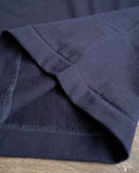 Merz b. Schwanen 207 Loopwheel Short Sleeve Henley - Ink Blue