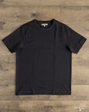Merz b. Schwanen 214 2-Thread Relaxed Crew Neck Tee - Charcoal
