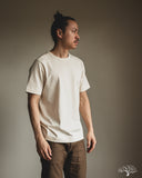 Merz b. Schwanen 214 2-thread Relaxed Crew Neck Tee Nature
