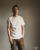 Merz b. Schwanen 214 2-thread Relaxed Crew Neck Tee Nature