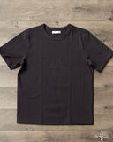 Merz b. Schwanen 214 2-Thread Relaxed Crew Neck Tee - Charcoal