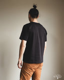 Merz b. Schwanen 214 2-Thread Relaxed Crew Neck Tee - Charcoal