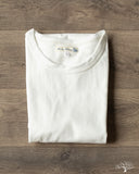 Merz b. Schwanen 214 2-Thread Relaxed Crew Neck Tee - White