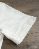 Merz b. Schwanen 214 2-Thread Relaxed Crew Neck Tee - White