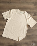 Merz b. Schwanen 214PK - Pikée Loopwheel Tee - Nature
