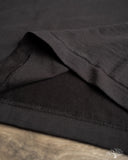 Merz b. Schwanen 215 2-Thread Organic Cotton Crew Neck Tee - Deep Black