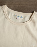 Merz b. Schwanen 215 2-Thread Organic Cotton Crew Neck Tee - Nature
