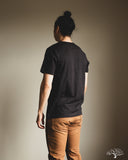 Merz b. Schwanen 215 2-Thread Organic Cotton Crew Neck Tee - Charcoal