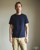 Merz b. Schwanen 215 Two-Thread Loopwheel Tee - Ink Blue