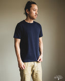 Merz b. Schwanen 215 Two-Thread Loopwheel Tee - Ink Blue
