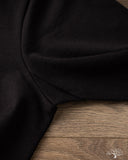 Merz b. Schwanen 2M06 Vintage Machine Refined Long Sleeve Henley - Deep Black