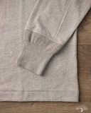 Merz b. Schwanen 2M06 Vintage Machine Refined Long Sleeve Henley - Grey Melange