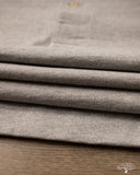Merz b. Schwanen 2M06 Vintage Machine Refined Long Sleeve Henley - Grey Melange