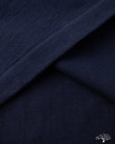 Merz b. Schwanen 2M06 Vintage Machine Refined Long Sleeve Henley - Ink Blue