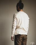 Merz b. Schwanen 2M06 Vintage Machine Refined Long Sleeve Henley - Nature
