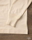 Merz b. Schwanen 2M06 Vintage Machine Refined Long Sleeve Henley - Nature