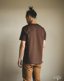 Merz b. Schwanen 2M15 Sturdy Jersey T-Shirt - Chocolate