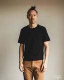 Merz b. Schwanen 2M15C Sturdy Jersey Cropped T-Shirt - Black