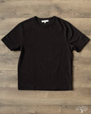 Merz b. Schwanen 2M15C Sturdy Jersey Cropped T-Shirt - Black